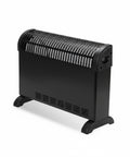 Termoconvettore Elettrico da Pavimento 2000w 51 x 10,5 x 38,5 cm Nero