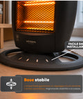 Tuck Stufa Alogena 1200W – 3 Elementi e Oscillazione Automatica