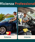 Kit Pulizia Completo 5 Pezzi – Spazzola, Pennelli e Panno in Microfibra