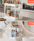 Organizer Multiuso 40x21,5x37cm con Ripiani e Accessori Inclusi