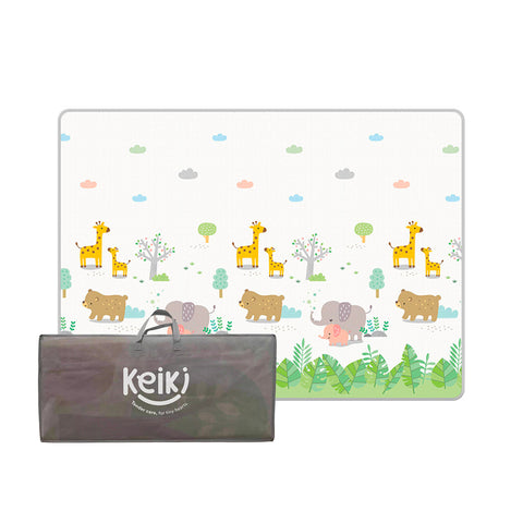 Tappetino da Gioco per Bambini Pieghevole 180x150 cm in XPE - Morbido e Impermeabile con Borsa Inclusa