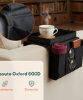 Organizer da Divano con Scomparto Rigido – Porta Telecomandi e Accessori