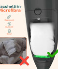 Sacchetti Compatibili VK200 in Microfibra – 6 Pezzi Adattabili Vorwerk