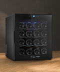 Cantinetta Vino Refrigerata Silenziosa con Display Led Touch e Mensole Cromate