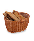 Cestino Portalegna o Picnic 35x50 cm in Vimini con Manici e Grande Capacità Ean-8023755045432