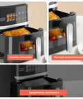 Avilia Friggitrice ad Aria 8L 1350W con Display Digitale, Timer, Cestello Removibile e 8 Programmi Ean-8056897155073