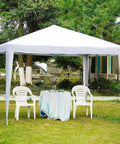 Gazebo da Giardino e Terrazzo Pop-up a Ragno in Acciaio 3x3 Resistente Anti UV Telo Impermeabile Borsa Inclusa Ean-8023755045531