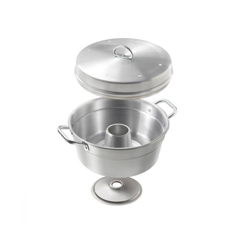 Pentola In Alluminio Con Coperchio E Spargifiamma 28cm