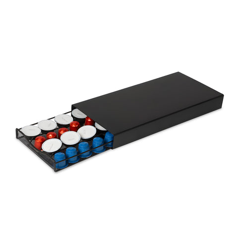 Organizer Capsule 2 in 1 Compatibile Nespresso e A Modo Mio con Base Macchina