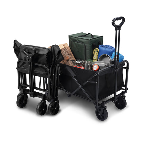 Carrello Pieghevole da Esterno Taglia L 90Kg / Taglia XL 120Kg con Ruote