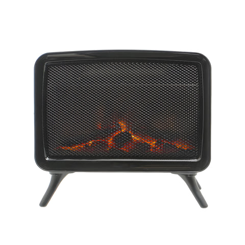Caminetto Elettrico Con Termostato Regolabile 800/1600w