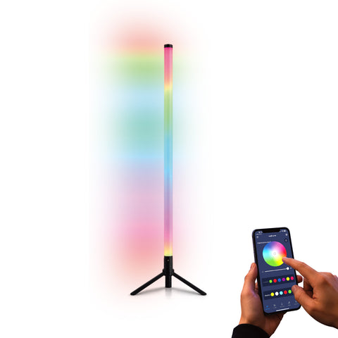 nexor tubo a led 120 cm con sync music e telecomando 10w ean 8052879014888