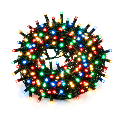 Świąteczne lampki RGB, 240 LED, łańcuch 19 m z aplikacją i pilotem