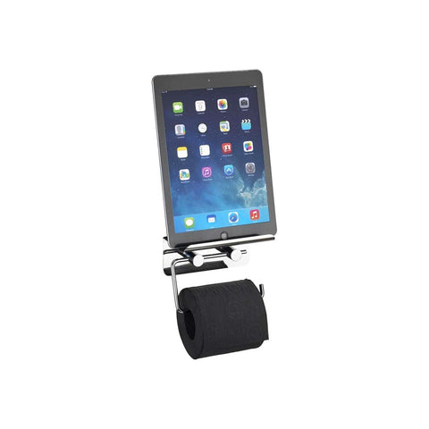 Uchwyt na papier toaletowy z uchwytem na smartfon