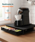 avilia home porta capsule caffe 36 posti con cassetto estraibile in metallo e base antiscivolo ean 8052879011269