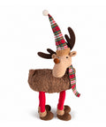 saint joy renna natalizia grande 63 cm in peluche morbido decorazione natale con zampe appesantite 4 colori ean 8056819079708