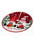 saint joy copri base albero di natale a120 cm in peluche 4 fantasie ean 8050043128331