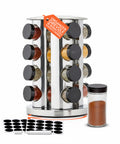 avilia home porta spezie girevole 360 da cucina con 16 barattoli inclusi ean 8052879010859