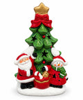 saint joy statuina natalizia in ceramica luminosa 26 cm con led 10 soggetti ean 8056819081961