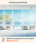 Kit Irrigazione a Nebulizzazione 15 m per Piante, Gazebo e Giardino