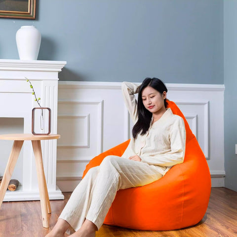 immagine-4-king-collection-pouf-a-sacco-in-nylon-65x62cm-arancio-ean-8023755045913