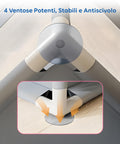 keiki box pieghevole per bambini con 100 palline e 4 anelli area gioco sicura ean 8056590110027