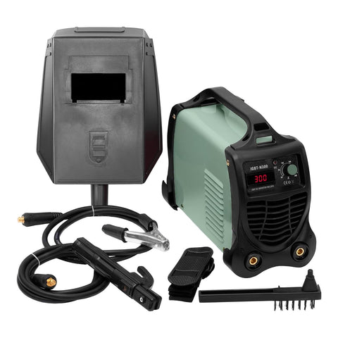 Saldatrice Inverter Ad Elettrodo Mma In Corrente Continua Con 5 Accessori