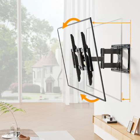 Staffa Supporto Da Muro Per Tv Full Motion Da 37 A 70 Pollici