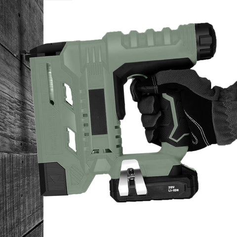 Pistola Spara Punti E Chiodi A Batteria Con Ricariche Assortite 20v - 230hz