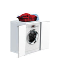 Mobiletto Coprilavatrice da Esterno e Interno in Resina PVC Impermeabile Ean-8006444009366