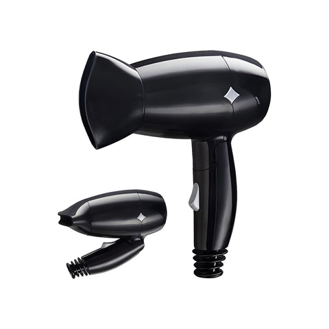 Phon Da Viaggio 1000w 2 Velocità Con Concentratore Per Asciugatura Rapida