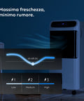 Wintem Raffrescatore Multifunzione Breeze 4 in 1 Riscaldamento, Deumidificazione, Purificazione Aria  80W-2000W con Timer, Telecomando e Ruote Ean-8052286430974