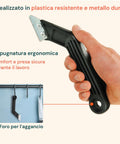 Raschietto Per Fughe Con Testa Angolata E Impugnatura Ergonomica