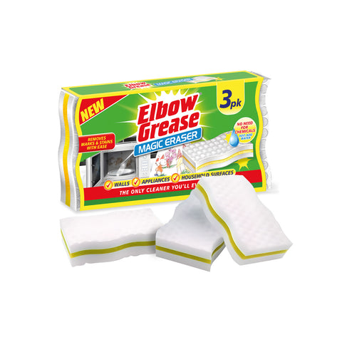 Gąbki Magic Eraser do głębokiego czyszczenia piekarników, zlewów i delikatnych powierzchni
