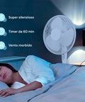 Ventilatore a Piantana 45W 3 Pale con Telecomando, Timer e 3 Velocità Bianco-DCG-ean-8032774626430