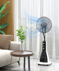 Ventilatore Nebulizzatore a Colonna 90W 3L, 5 Pale, Timer Regolabile Bianco -DCG-Ean-8052780961295