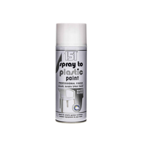 Biały błyszczący spray do odświeżania plastiku 300ml