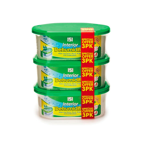 Zestaw 3 pochłaniaczy wilgoci po 250 ml