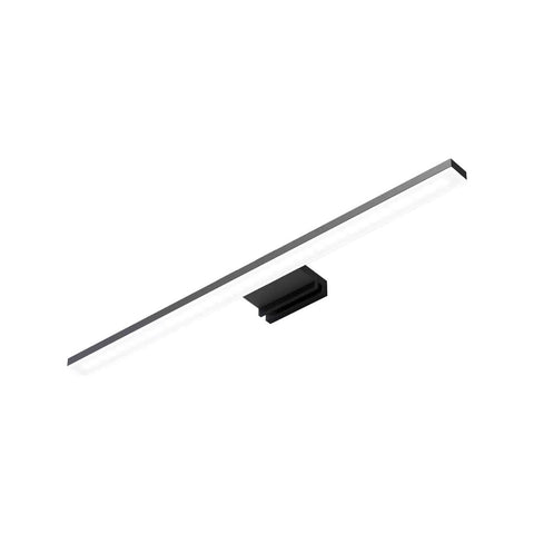 Lampada A Led Universale Per Specchio In Abs Nero Opaco Da 5w 4000k 30cm