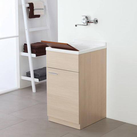 Mobile Con Lavabo Per Bagno In Larice 45cm