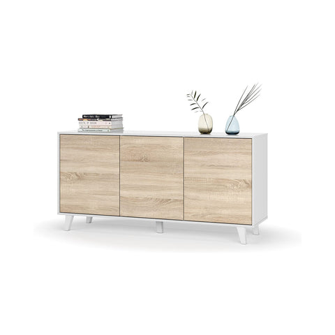 Credenza Mobile A 3 Ante 75x154x41cm