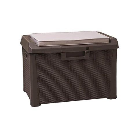 Skrzynia Compact Box Santorini Plus, brązowa