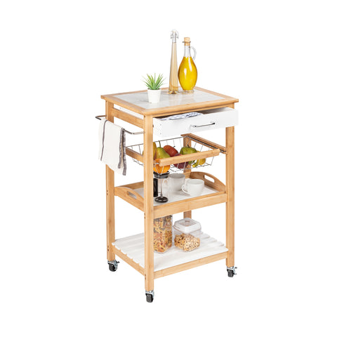 Carrello Da Cucina Finja In Bambù