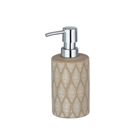 Beżowy ceramiczny dozownik do mydła 300ml