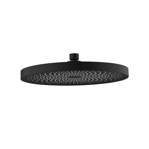 Głowica prysznicowa Softwater czarna matowa śr. 26cm