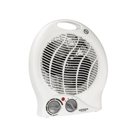 Stufetta Ventilata Compatta 2000W con Termostato Regolabile