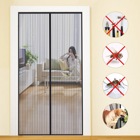 immagine-1-zendea-zanzariera-magnetica-nera-240x140cm-ean-8050043124197