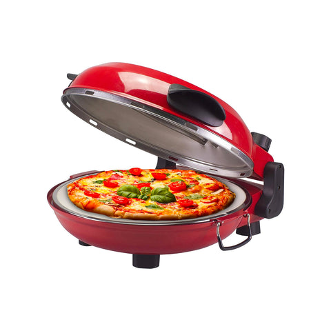 Forno Pizza Elettrico Con Termostato E Timer 1200w