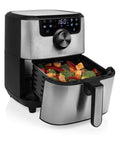 immagine-2-princess-friggitrice-ad-aria-in-acciaio-inox-45l-1500w-ean-8713016091123