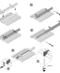 immagine-8-emuca-portapantaloni-estraibile-per-armadio-con-11-grucce-in-acciaio-cromato-ean-8432393001869